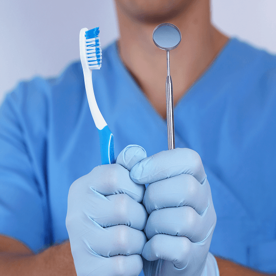 Routine checkup and cleaning at Canopy Dentistry